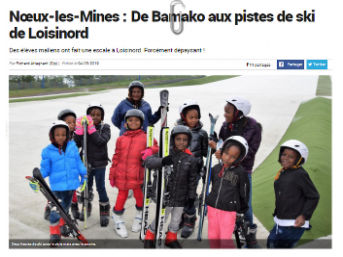 Noeux-les-Mines, les skieurs de Bamako
